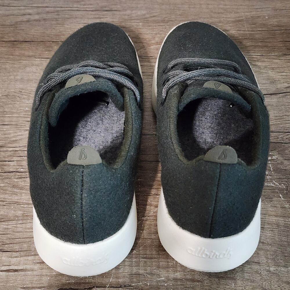 Allbirds Wool Runners Women's Casual Comfort Shoes Sneakers Size 9 Forrest Green - Picture 8 of 9
